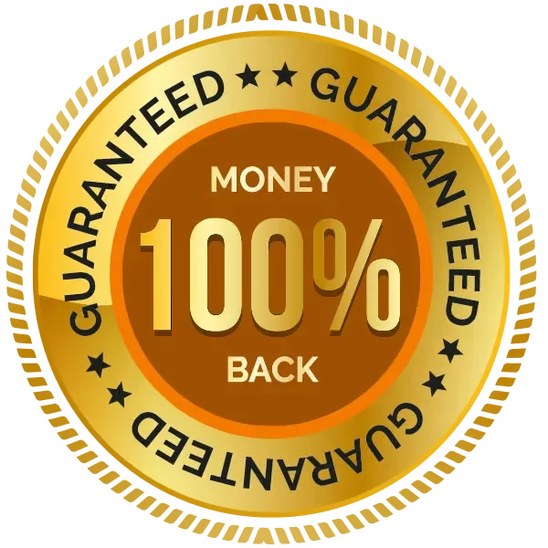 100% SATISFACTION 90-DAY MONEY-BACK GUARANTEE